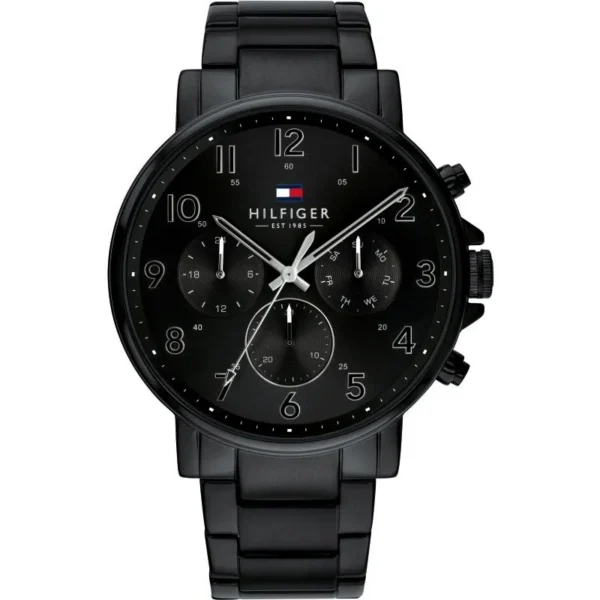 Zegarek Daniel 1710383 czarny mesh chronograf – zdjęcie główne
