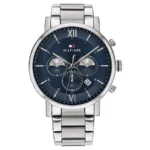 Niebieska tarcza 1710409 z mesh bransoletą 22 mm – zdjęcie główne