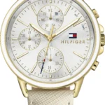 Zegarek Carly 1781790 z białym paskiem. – zdjęcie główne