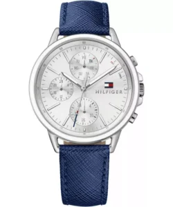 Damski zegarek Carly 1781791 z granatowym paskiem. – zdjęcie główne