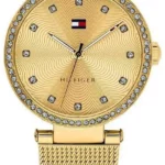 Zegarek Lynn 1781864 z złotą bransoletą mesh. – zdjęcie główne