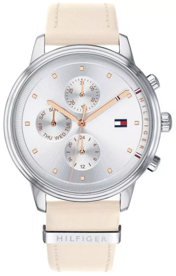 Damski zegarek 1781906 z różowym paskiem. – zdjęcie główne