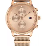 Zegarek 1781907 z różowozłotą bransoletą mesh. – zdjęcie główne