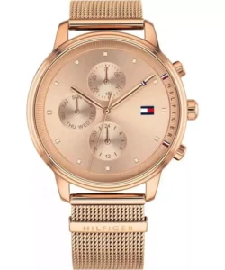 Zegarek 1781907 z różowozłotą bransoletą mesh. – zdjęcie główne