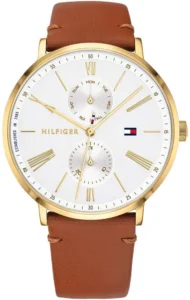 Zegarek 1782073 brązowy pasek skórzany. – zdjęcie główne