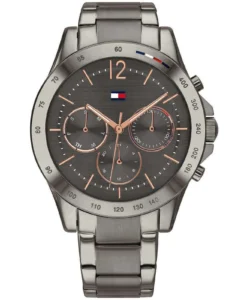 Szary zegarek z meshową bransoletą PVD gray – zdjęcie główne