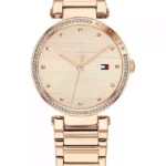 Zegarek 1782237 różowozłoty mesh z cyrkoniami. – zdjęcie główne