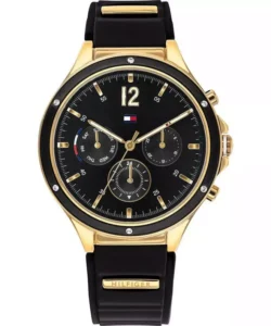 Zegarek 1782282 czarny pasek silikonowy. – zdjęcie główne