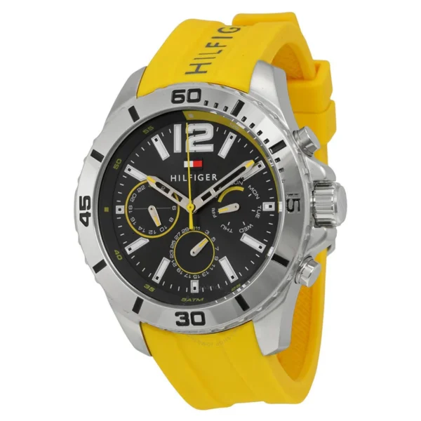 Zegarek Nolan 1791144 żółty pasek chronograf – zdjęcie główne