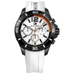 Zegarek męski Tommy Hilfiger 1791146 ceramika dual time eco-pasek – zdjęcie główne