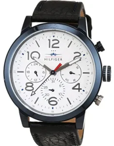 Zegarek Jake 1791235 biały multidatownik czarny pasek – zdjęcie główne