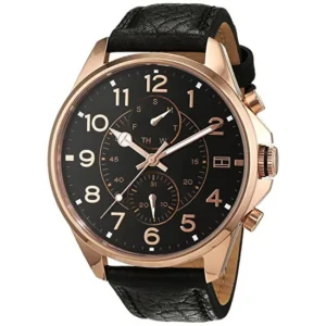 Zegarek męski Tommy Hilfiger 1791273 ultracienka czarna koperta szafirowe szkło – zdjęcie główne