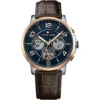 Zegarek męski Tommy Hilfiger Keagan 1791290 granatowa tarcza multidatownik – zdjęcie główne
