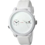 Zegarek męski Denim 1791324 biała tarcza plastikowy pasek – zdjęcie główne