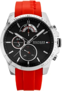 Zegarek 1791351 czarny pasek silikonowy. – zdjęcie główne