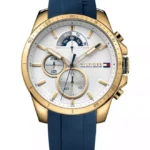 Zegarek 1791353 granatowy pasek silikonowy. – zdjęcie główne