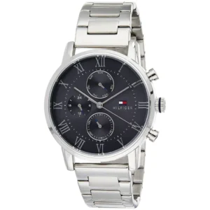 Zegarek męski Tommy Hilfiger Kane 1791397 granatowa tarcza mesh bransoleta – zdjęcie główne