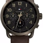 Brązowa tarcza ze skórzanym paskiem – zdjęcie główne