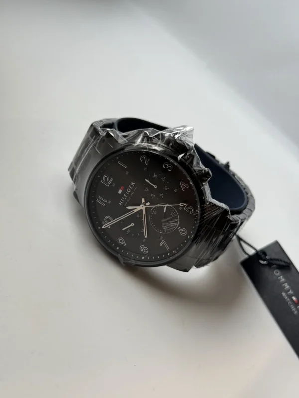Zegarek Daniel 1710383 czarny mesh chronograf – zdjęcie 3