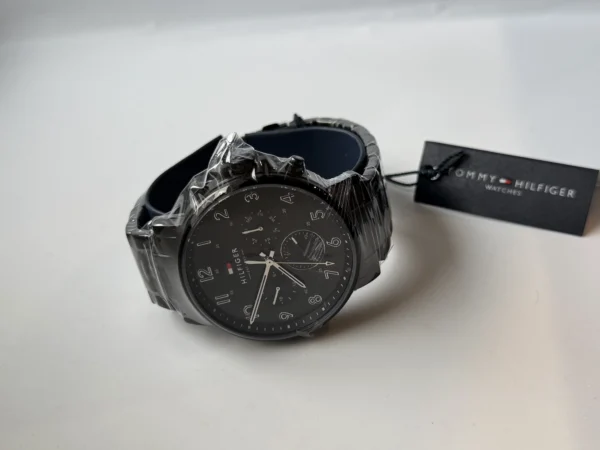 Zegarek Daniel 1710383 czarny mesh chronograf – zdjęcie 4