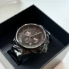 Czarny chronograf Evan 1710410 Ø44 mm na mesh bransolecie PVD czarny 22 mm – zdjęcie 5