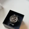 Czarny chronograf Evan 1710410 Ø44 mm na mesh bransolecie PVD czarny 22 mm – zdjęcie 9