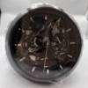 Czarna skeleton tarcza 1710478 na bransolecie PVD 21 mm – zdjęcie 2