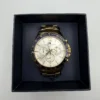 Zegarek męski Tommy Hilfiger Luke 1791121 złota koperta biała tarcza tachymetr chronograf – zdjęcie 3