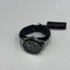 Czarna skeleton tarcza 1710478 na bransolecie PVD 21 mm – zdjęcie 5