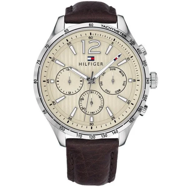 Tommy Hilfiger Gavin 1791467 Ø44 mm kremowa tarcza – zdjęcie główne