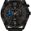 Tommy Hilfiger Deacan 1791547 Ø44 mm czarna tarcza – zdjęcie główne