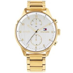 Tommy Hilfiger Chase 1791576 Ø44×48×10 mm srebrna tarcza – zdjęcie główne