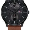 Tommy Hilfiger Hunter 1791604 Ø42 mm czarna tarcza – zdjęcie główne