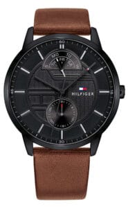 Tommy Hilfiger Hunter 1791604 Ø42 mm czarna tarcza – zdjęcie główne