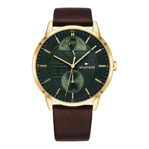 Tommy Hilfiger Hunter 1791607 Ø44 mm zielona tarcza – zdjęcie główne