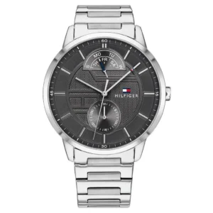 Tommy Hilfiger Hunter 1791608 Ø44 mm szara tarcza – zdjęcie główne