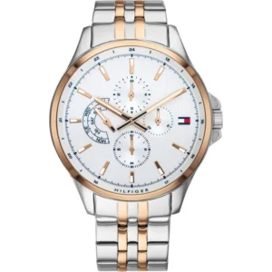 Tommy Hilfiger Shawn 1791617 Ø44 mm biała tarcza – zdjęcie główne