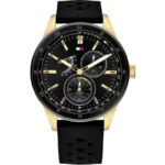 Tommy Hilfiger Kyle 1791636 Ø44 mm czarna tarcza – zdjęcie główne