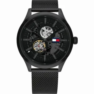 Tommy Hilfiger Spencer Automatic 1791644 Ø44 mm czarna tarcza – zdjęcie główne