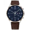 Tommy Hilfiger West 1791712 Ø44 mm czarna tarcza – zdjęcie główne
