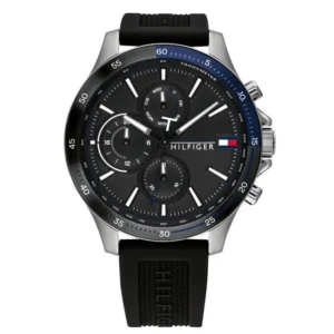 Tommy Hilfiger Bank 1791724 Ø46 mm czarna tarcza – zdjęcie główne