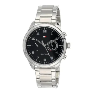 Tommy Hilfiger 1791784 Ø44 mm czarna skeleton tarcza – zdjęcie główne