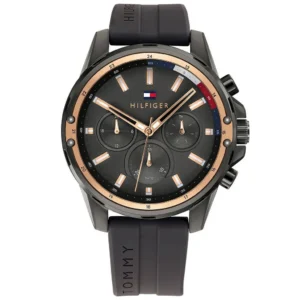 Tommy Hilfiger Mason 1791792 Ø45 mm szara tarcza – zdjęcie główne