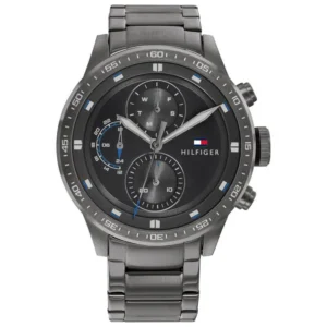 Tommy Hilfiger Trent 1791806 Ø46 mm czarna tarcza – zdjęcie główne