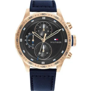 Tommy Hilfiger Trent 1791808 Ø46 mm czarna tarcza – zdjęcie główne