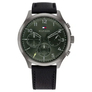 Tommy Hilfiger Asher 1791856 Ø44 mm butelkowozielona tarcza – zdjęcie główne