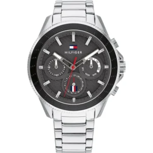 Tommy Hilfiger Asher 1791857 Ø44 mm czarna tarcza – zdjęcie główne