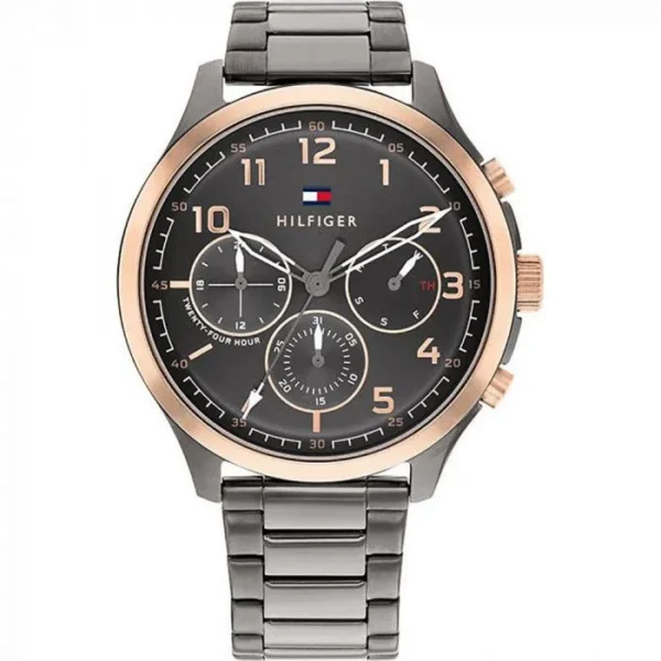 Tommy Hilfiger Asher 1791871 Ø44 mm szara tarcza – zdjęcie główne