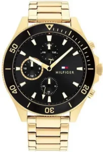 Tommy Hilfiger Larson 1791919 Ø46 mm czarna tarcza – zdjęcie główne