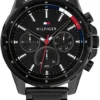 Tommy Hilfiger Mason Le 1791935 Ø45 mm czarna tarcza – zdjęcie główne